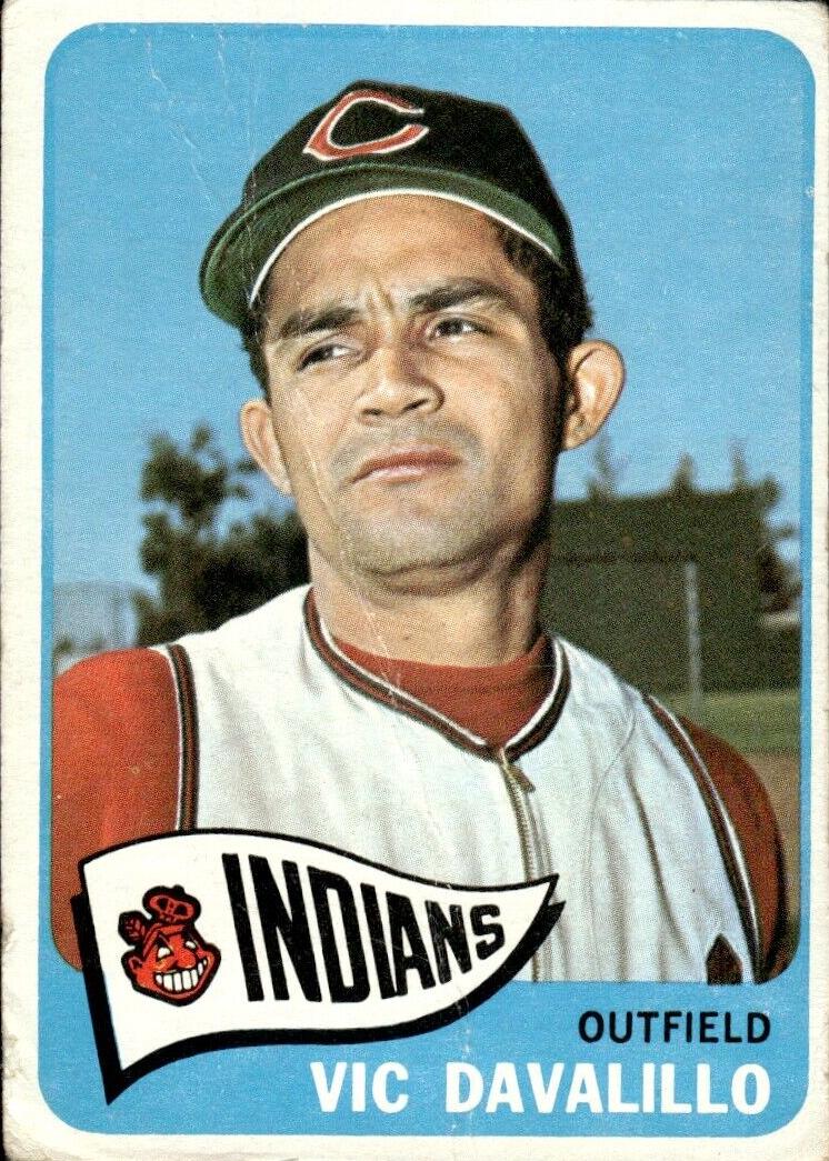 1965 Topps Vic Davalillo #128 card