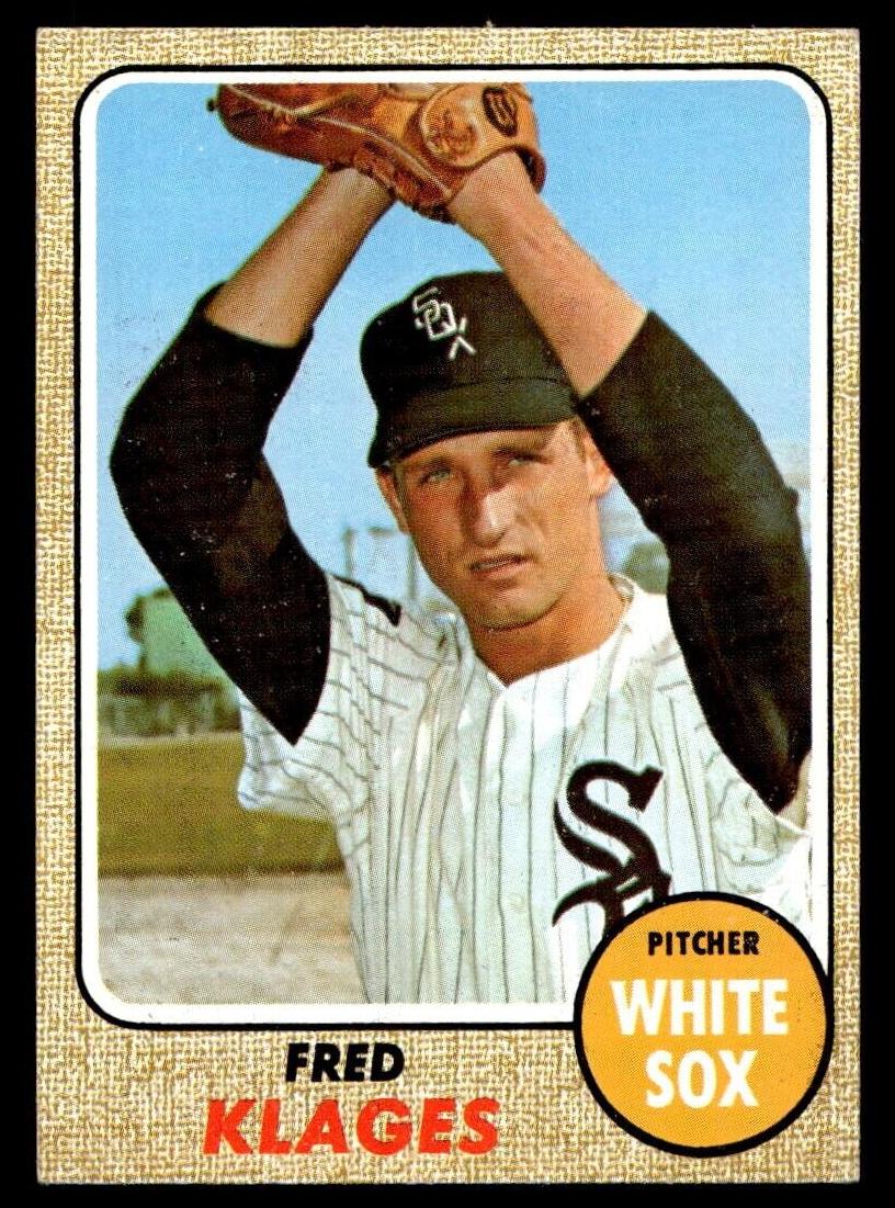 1968 Topps Fred Klages #229 card