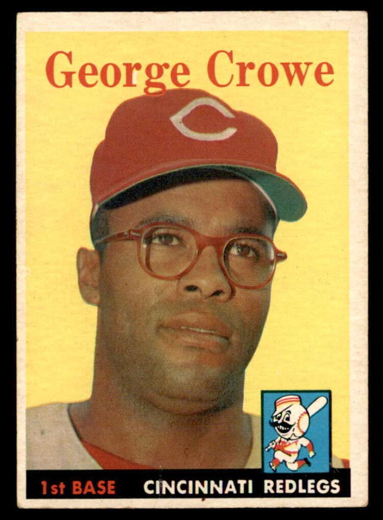 1958 Topps George Crowe #12 card