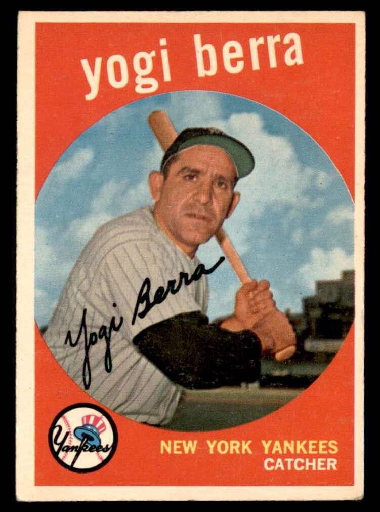 Yogi Berra 1959 Topps Baseball