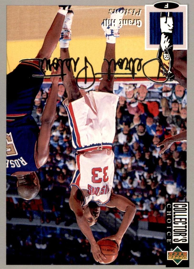 1994 Grant Hill [Silver Signature] #219