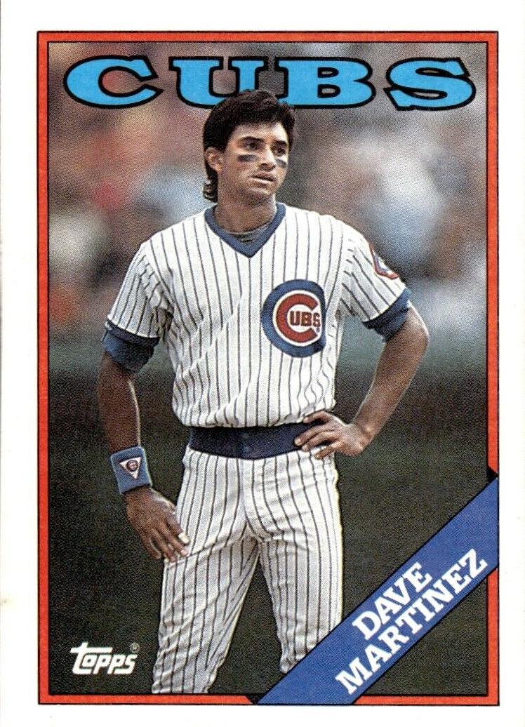 1988 Topps Dave Martinez #439 card