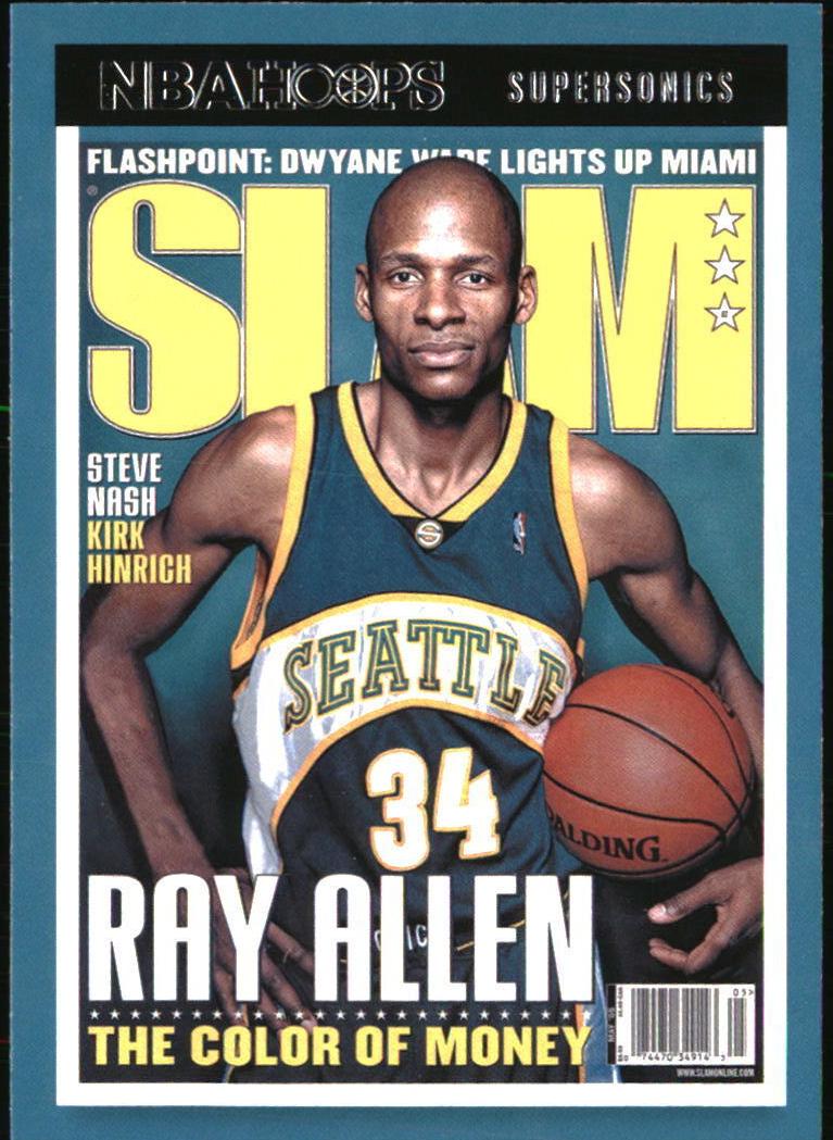 Ray Allen 2021 Panini Hoops SLAM Basketball