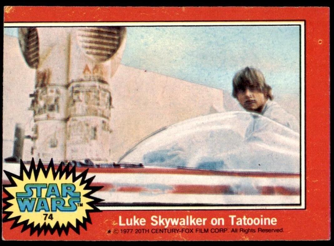 1977 Luke Skywalker #74