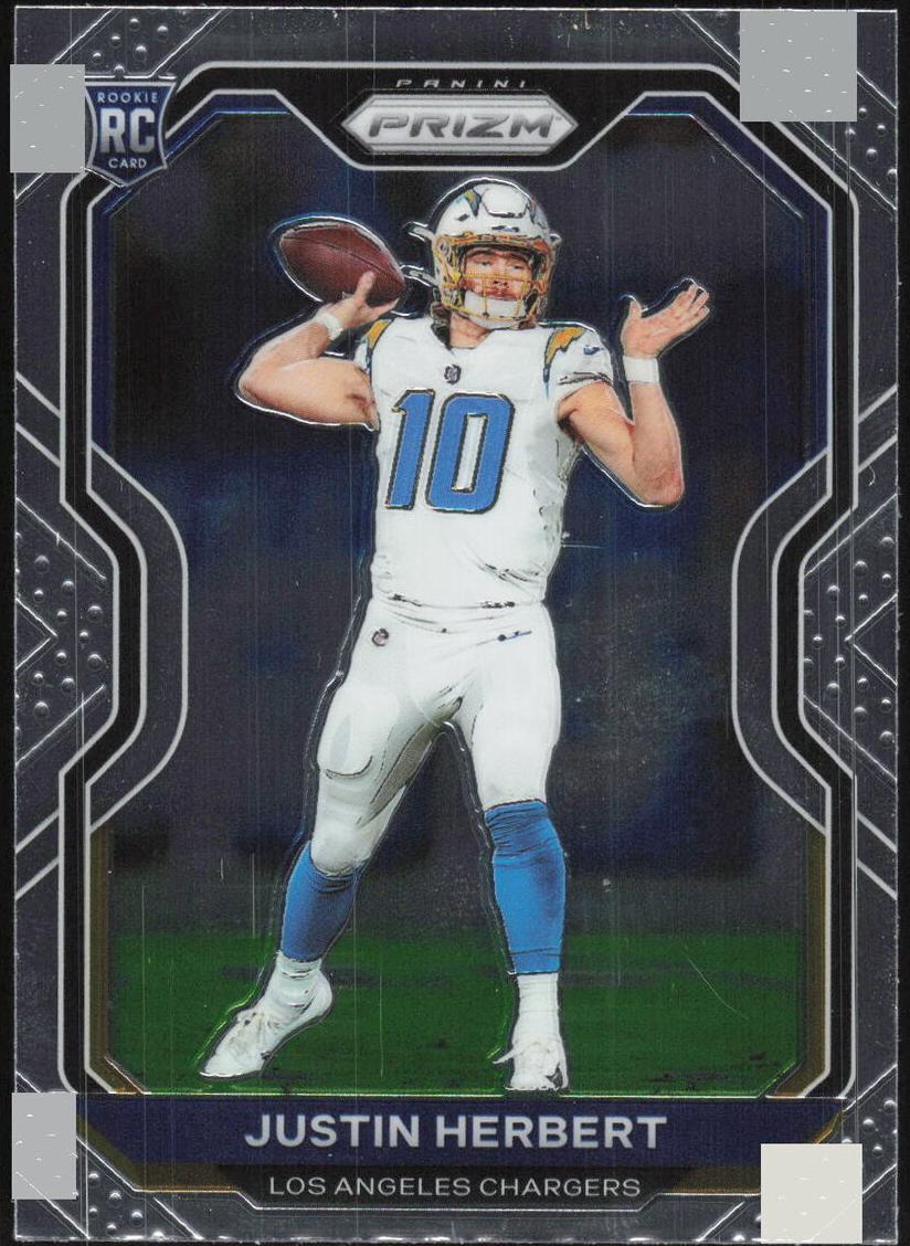 2020 Panini Prizm Base #325 Justin Herbert front