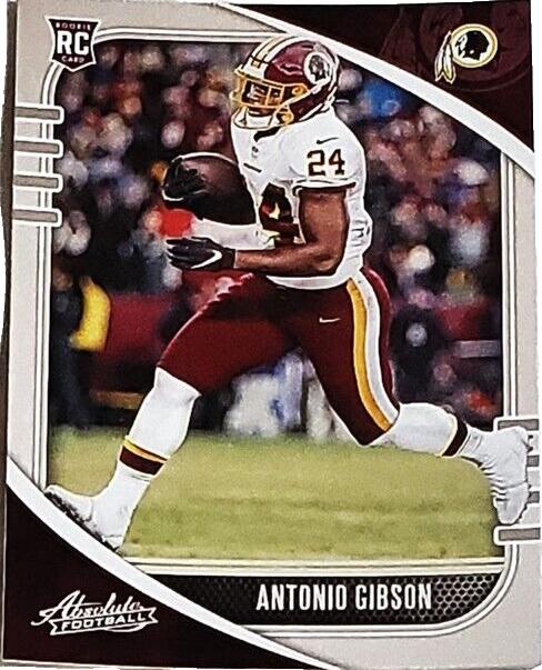 2020 Panini Absolute Antonio Gibson #109 card
