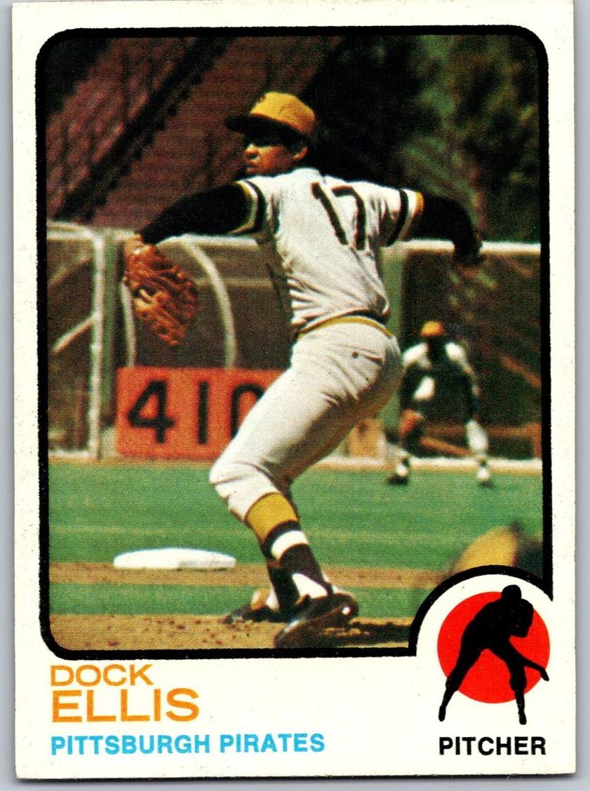 1973 Topps Dock Ellis #575 card
