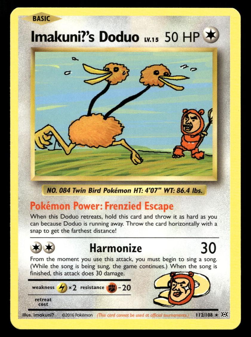 Imakuni?'s Doduo 2016 Pokemon XY Evolutions