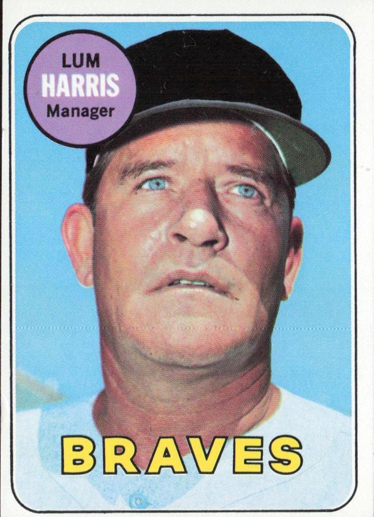 1969 Lum Harris #196