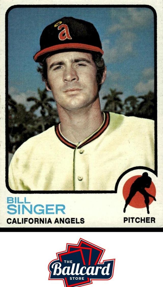 1973 Topps Bill Singer #570 card