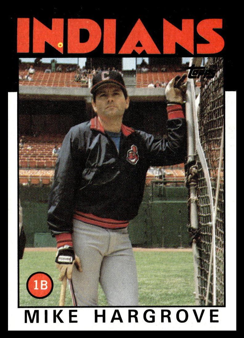 1986 Mike Hargrove #136