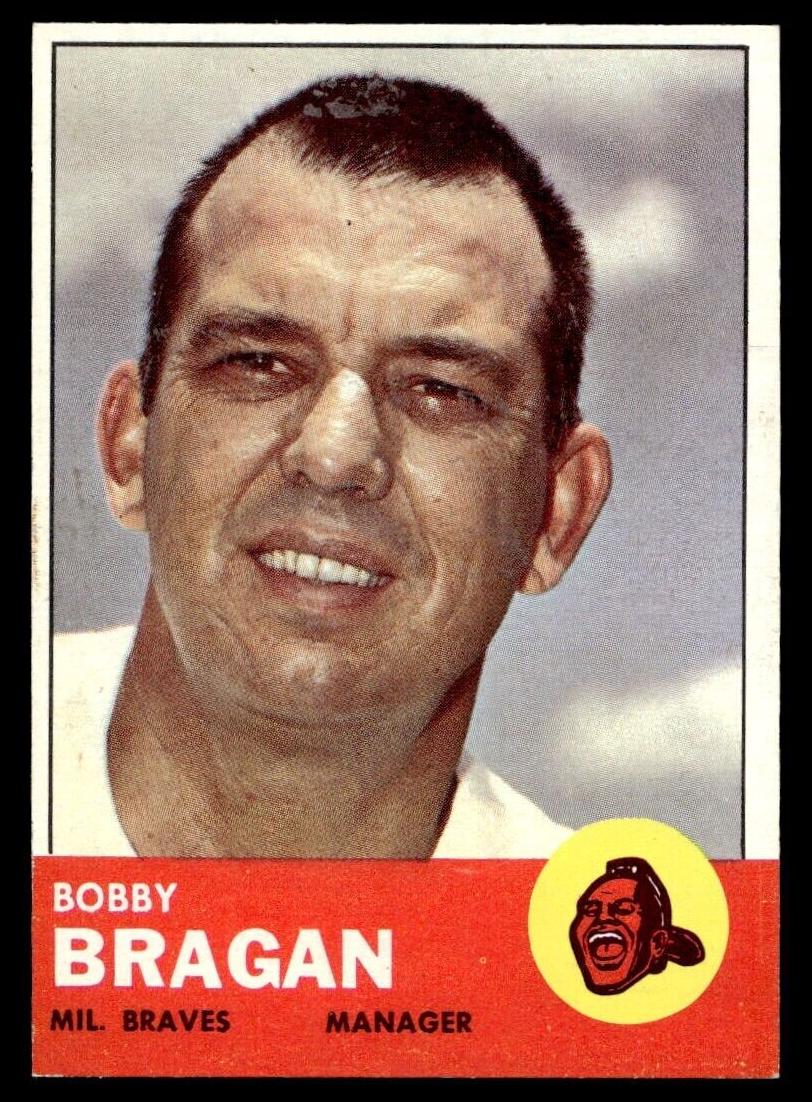 1963 Topps Bobby Bragan #73 card