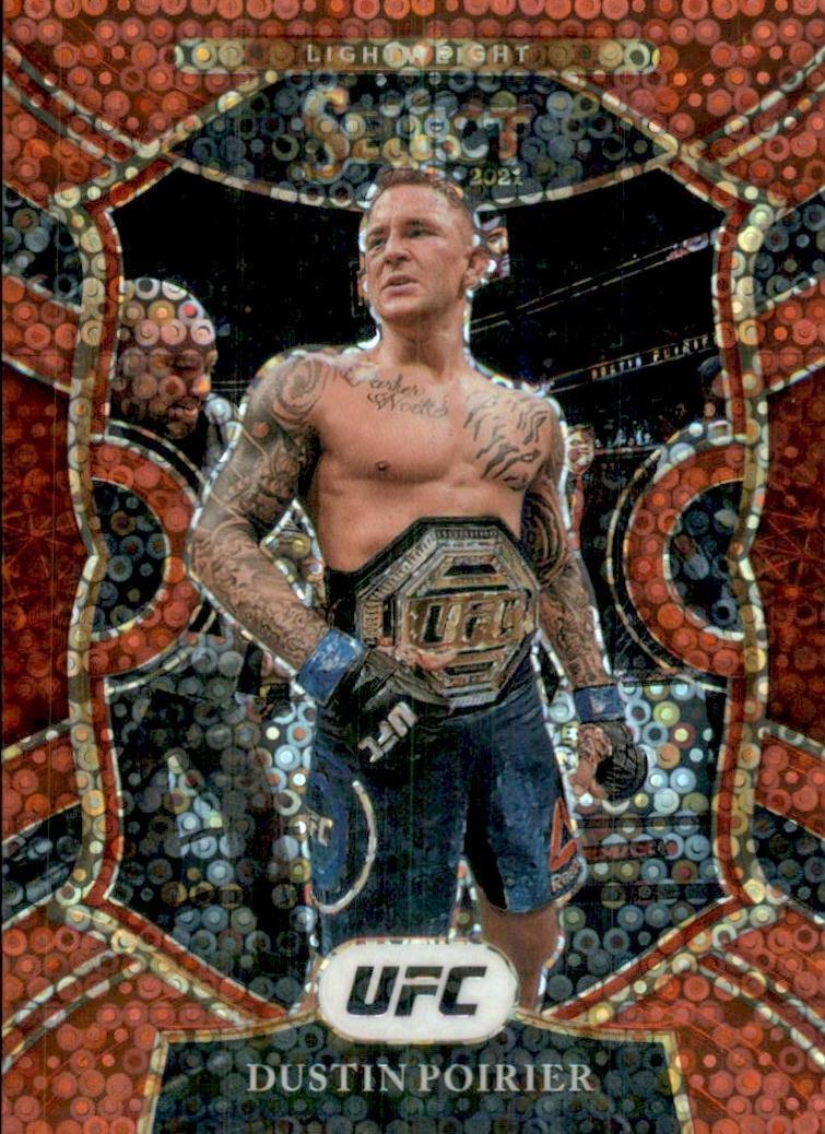 2021 Dustin Poirier [Red Disco] #72