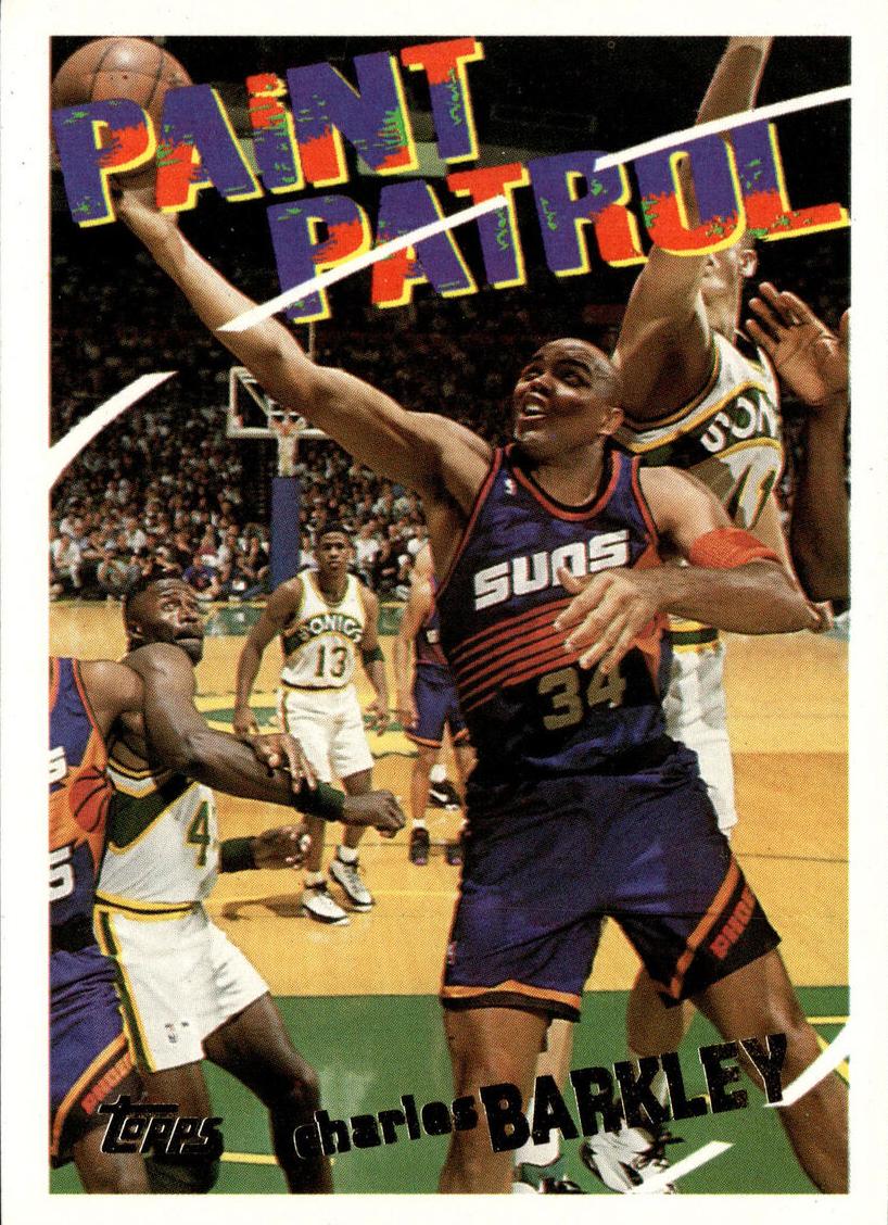 1994 Topps Charles Barkley #109 card
