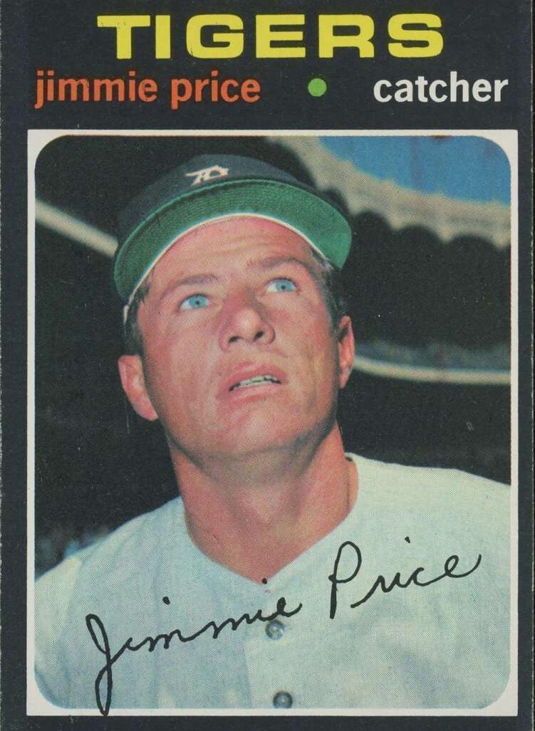 1971 Topps Jimmie Price #444 card