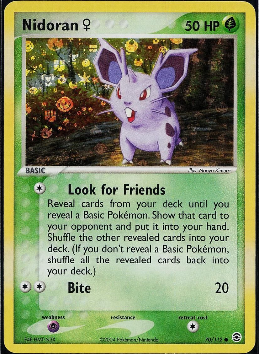 2004 Nidoran [Reverse Foil] #70