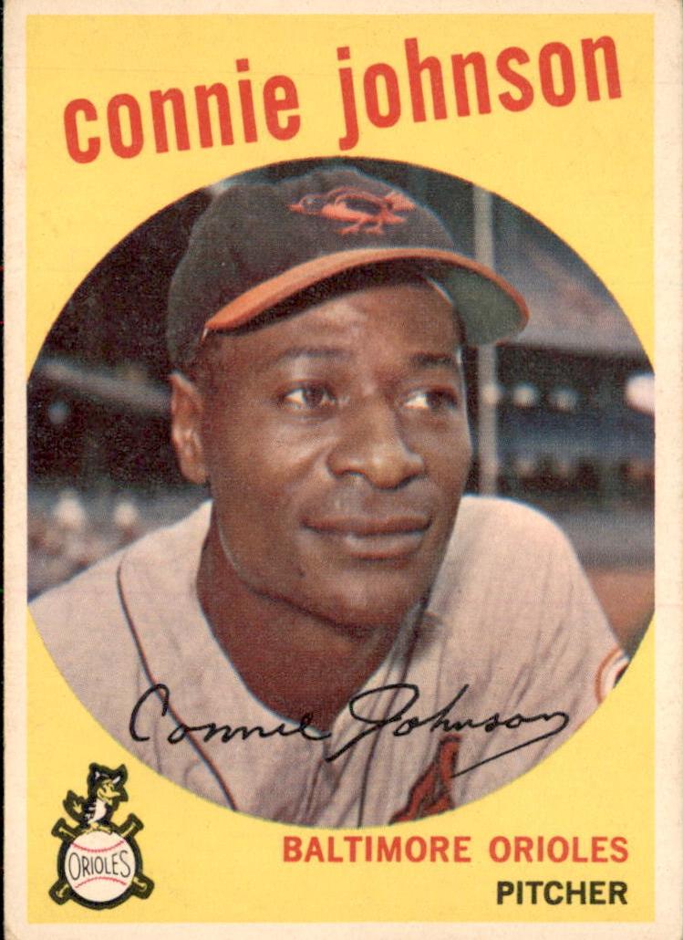 1959 Topps Connie Johnson #21 card