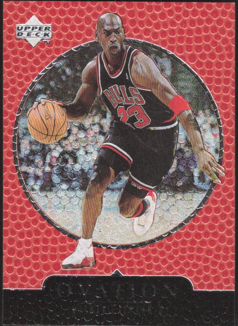 1998 U.D: Ova Tion #7 Michael Jordan front