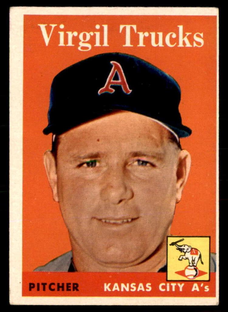 1958 Topps Virgil Trucks #277 card