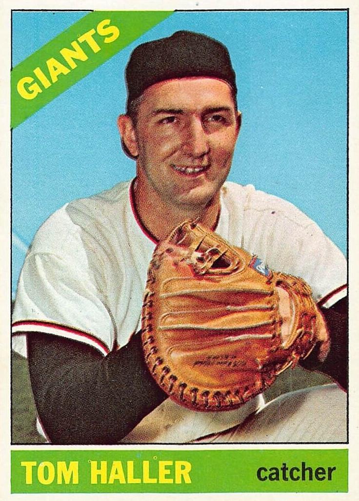 1966 Topps Tom Haller #308 card