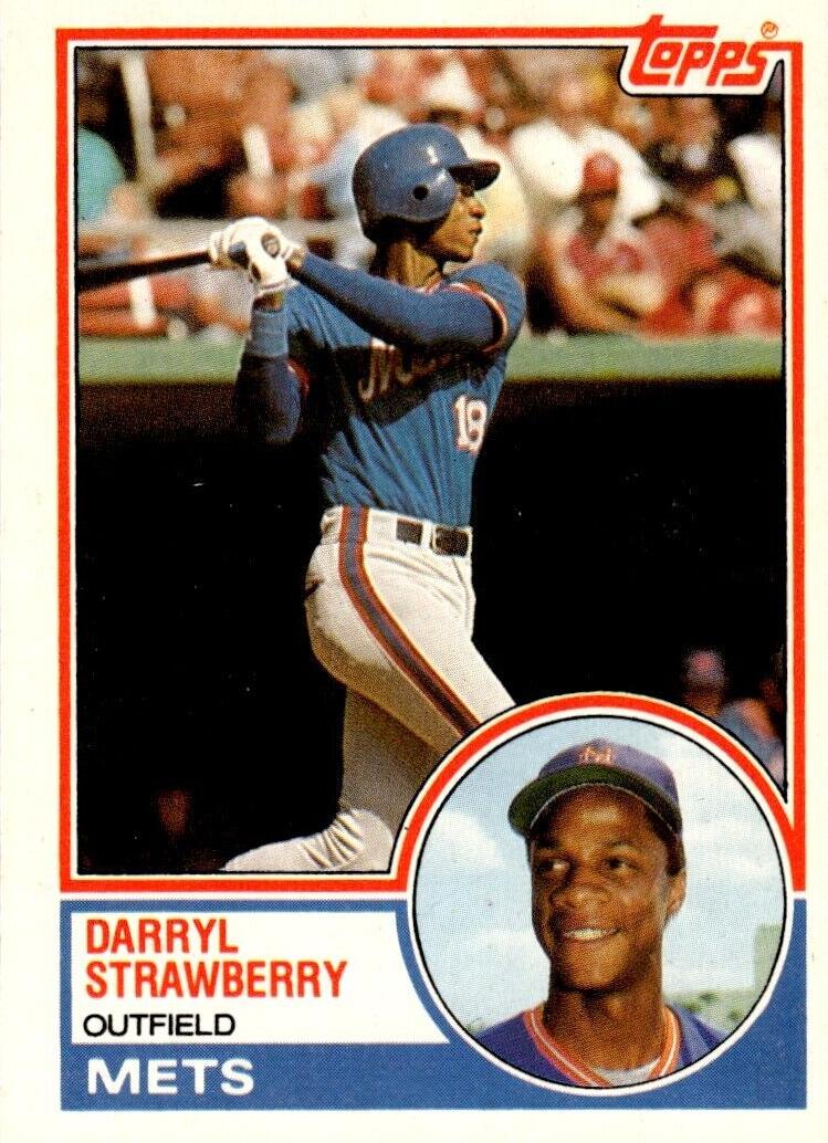 1983 Darryl Strawberry #108T