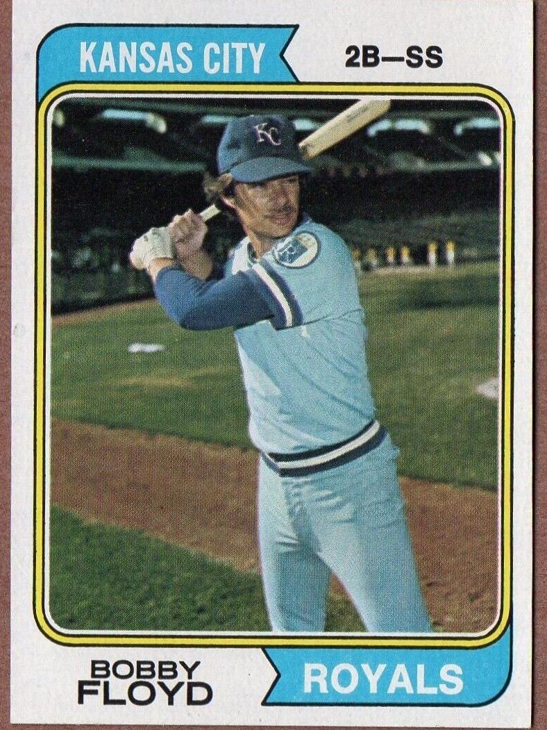1974 Topps Bobby Floyd #41 card