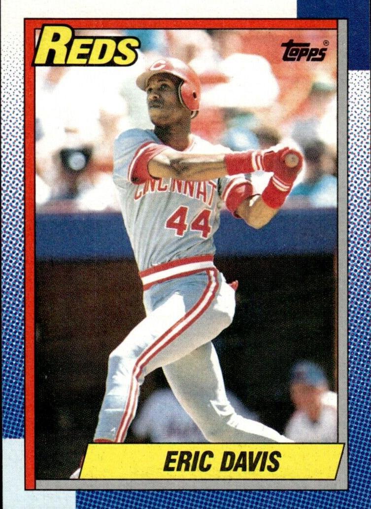 1990 Topps Eric Davis #260 card