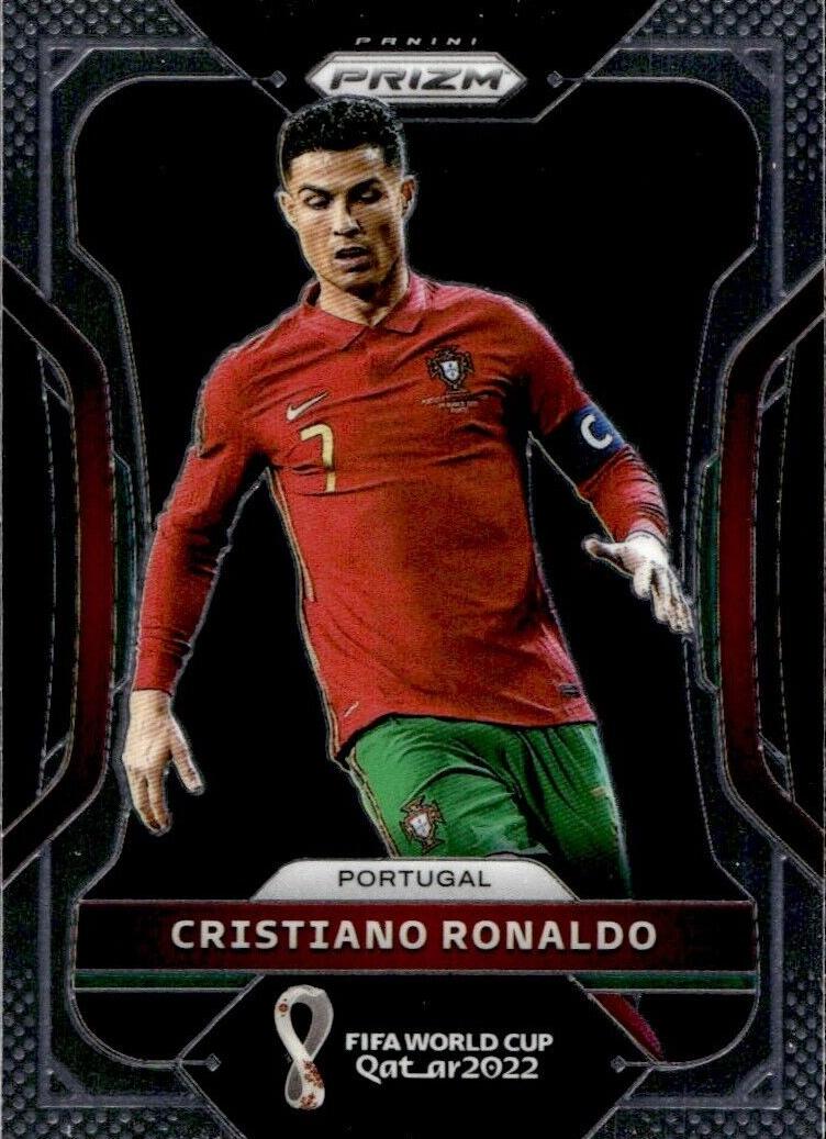 Cristiano Ronaldo 2022 Prizm World Cup Qatar card