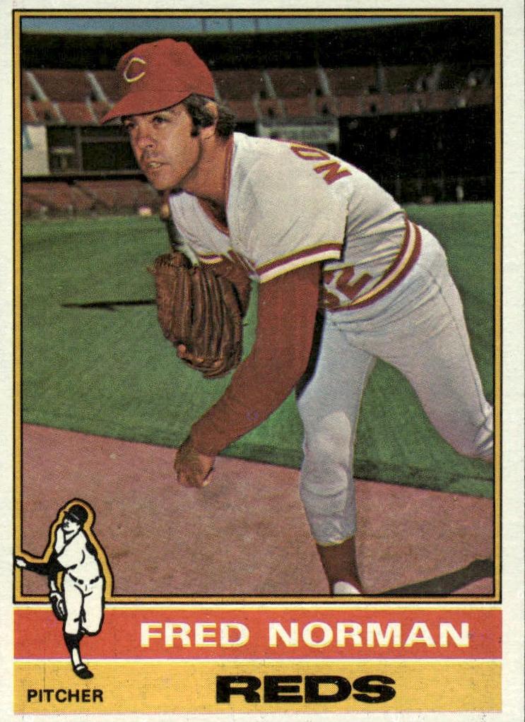 1976 Topps Fred Norman #609 card