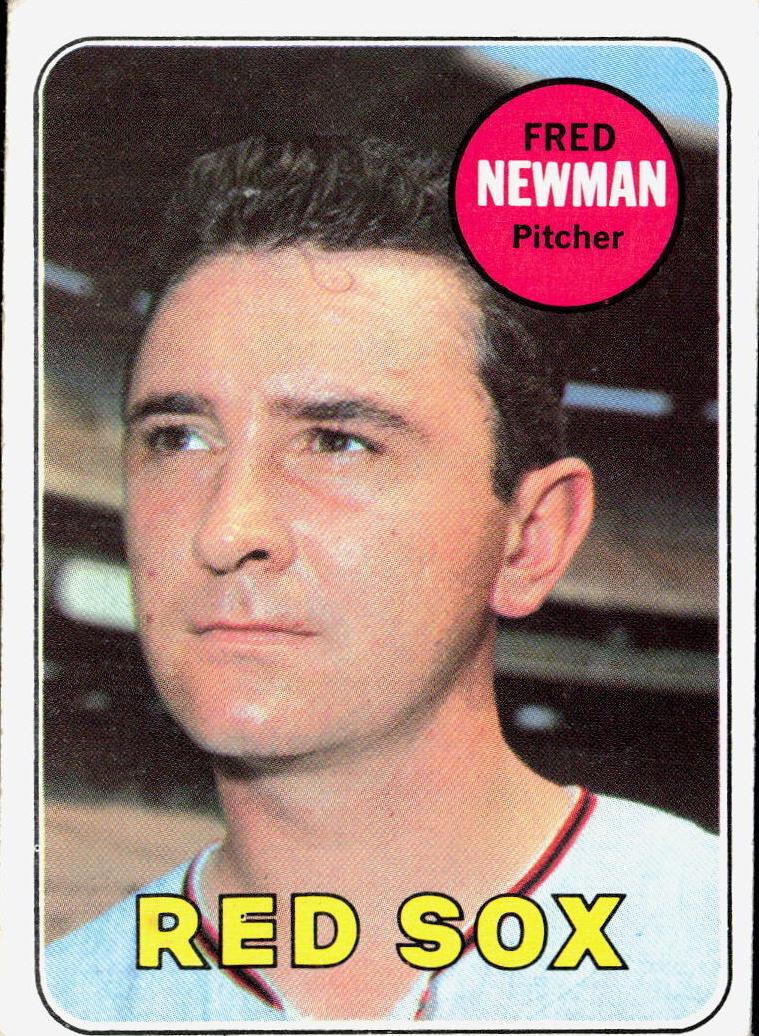 1969 Topps Fred Newman #543 card