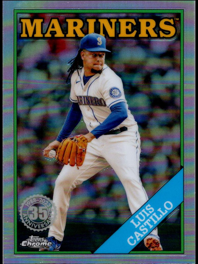 2023 Topps Chrome Luis Castillo #88BC-13 card