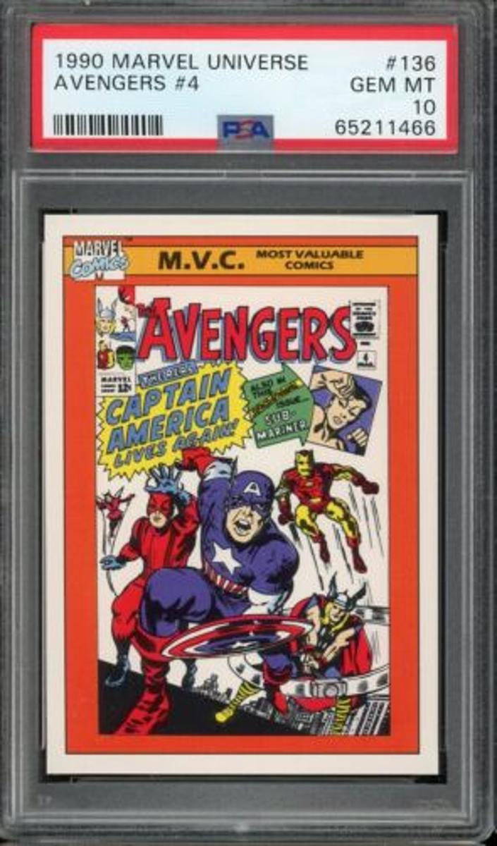 1990 Avengers #136