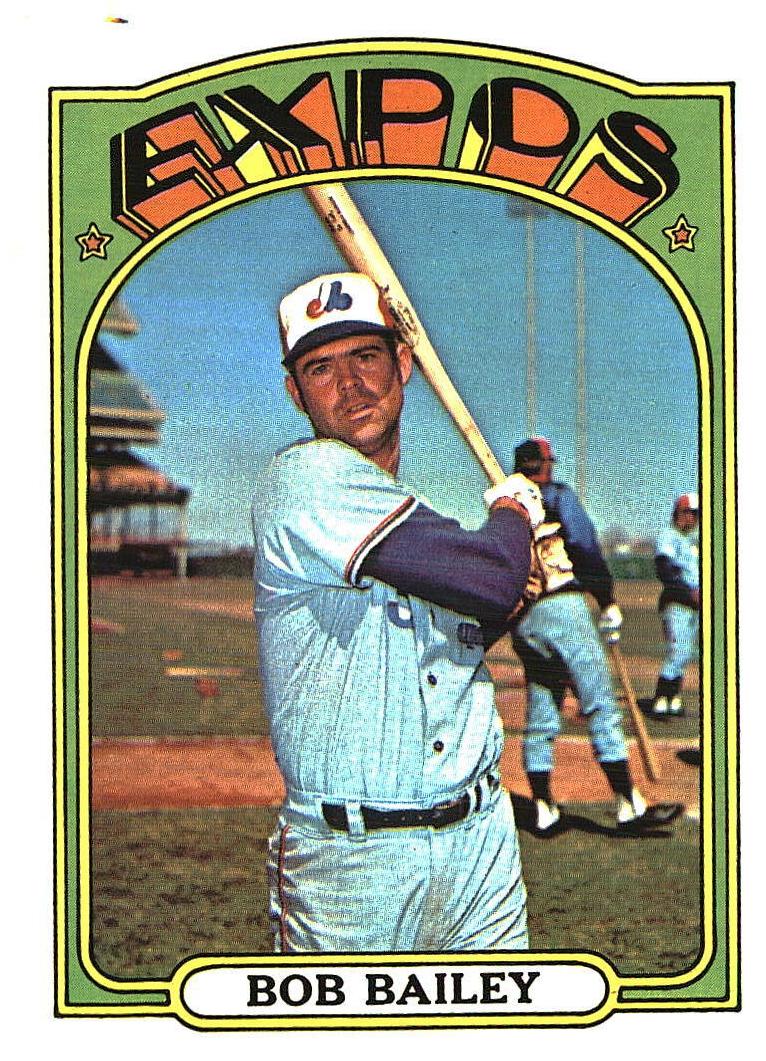1972 Topps Bob Bailey #526 card