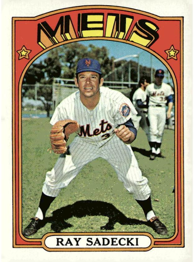 1972 Topps Ray Sadecki #563 card