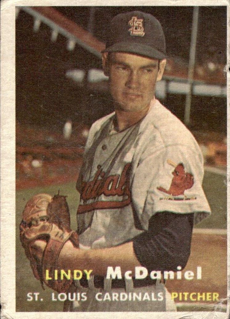 1957 Topps Lindy McDaniel #79 card