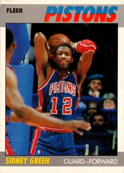 1987 Sidney Green #44