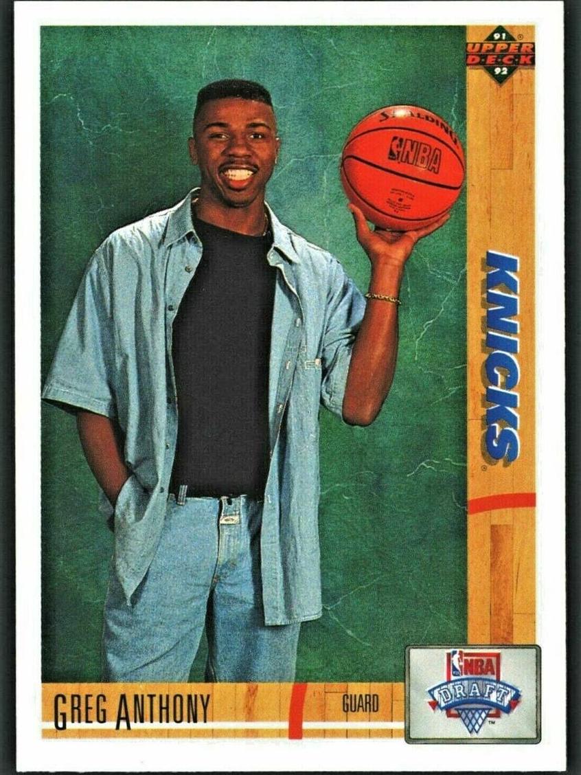 1991 Upper Deck Greg Anthony #7 card