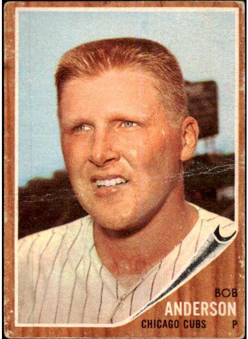 1962 Topps Bob Anderson #557 card