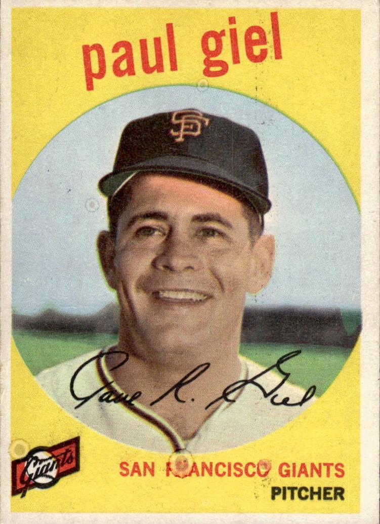 1959 Paul Giel #9