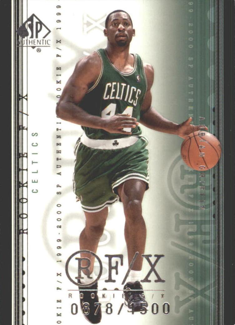 1999 SP Authentic Adrian Griffin #115 card