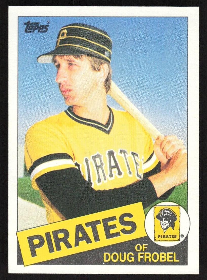 1985 Topps Doug Frobel #587 card