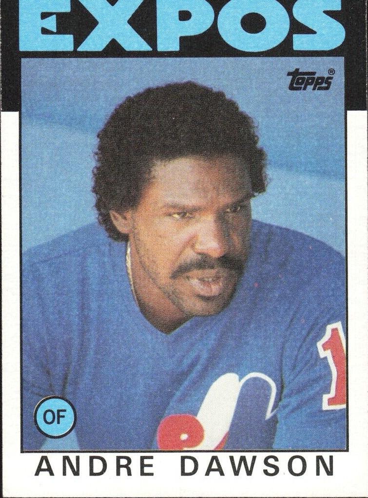 1986 Andre Dawson #760