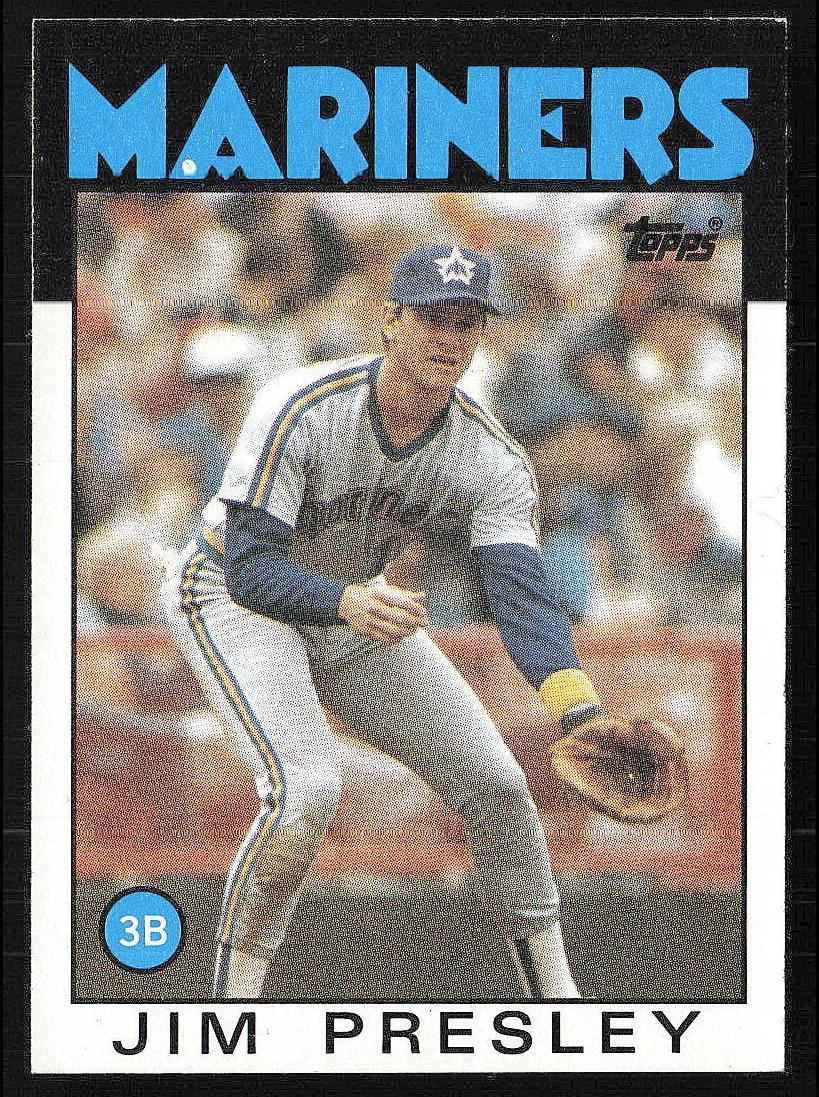 1986 Jim Presley #598