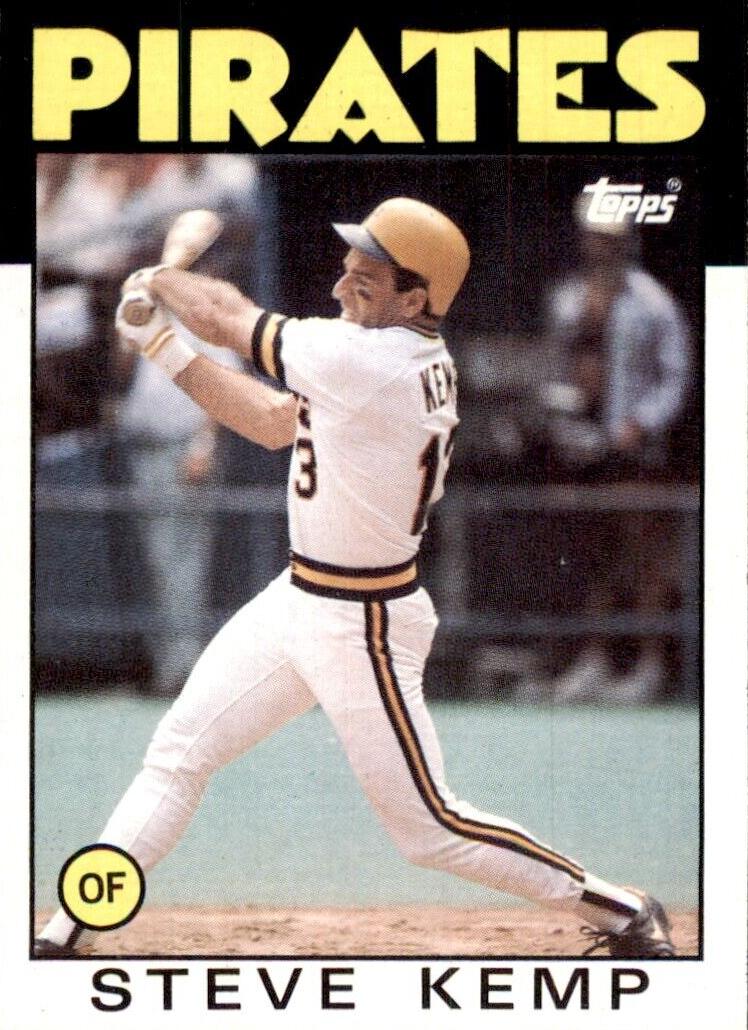 1986 Steve Kemp #387
