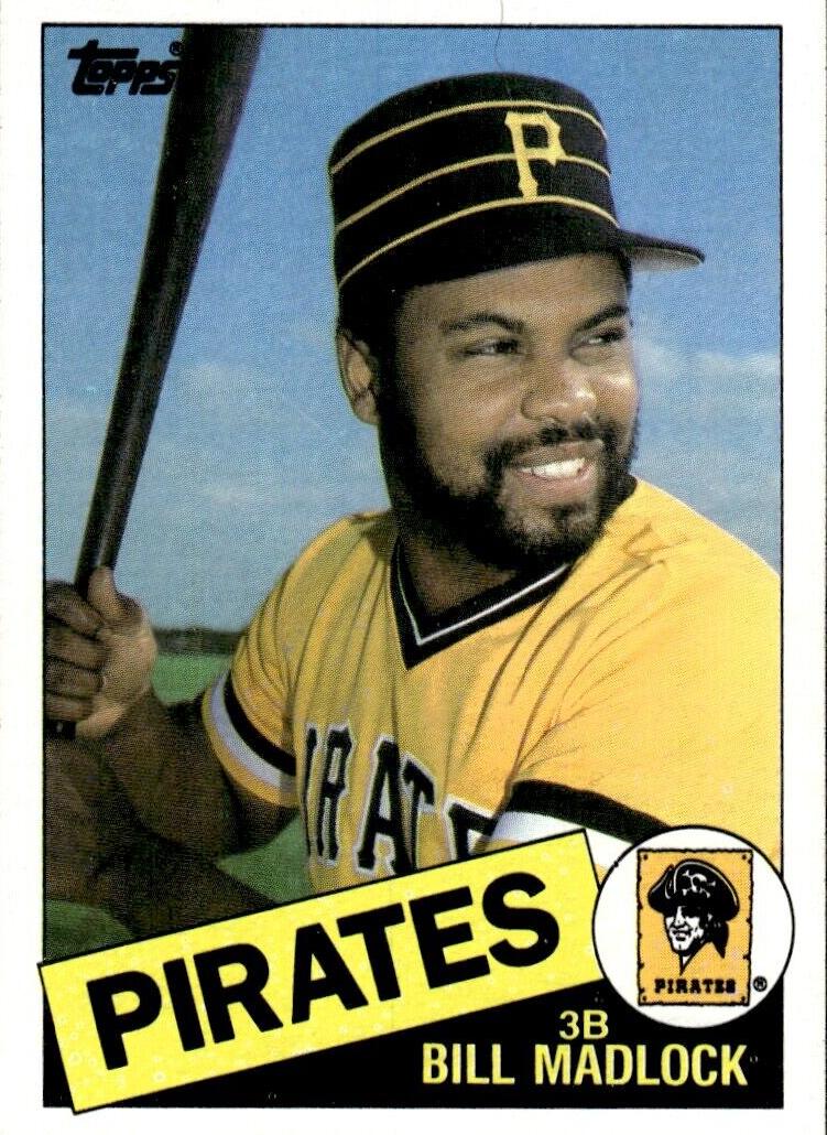 1985 Topps Mini Bill Madlock #560 card