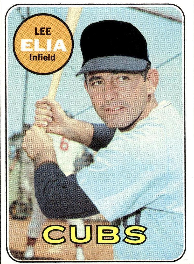 1969 Topps Lee Elia #312 card