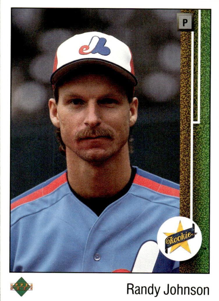 Randy Johnson 1989 Upper Deck Star Rookie Baseball