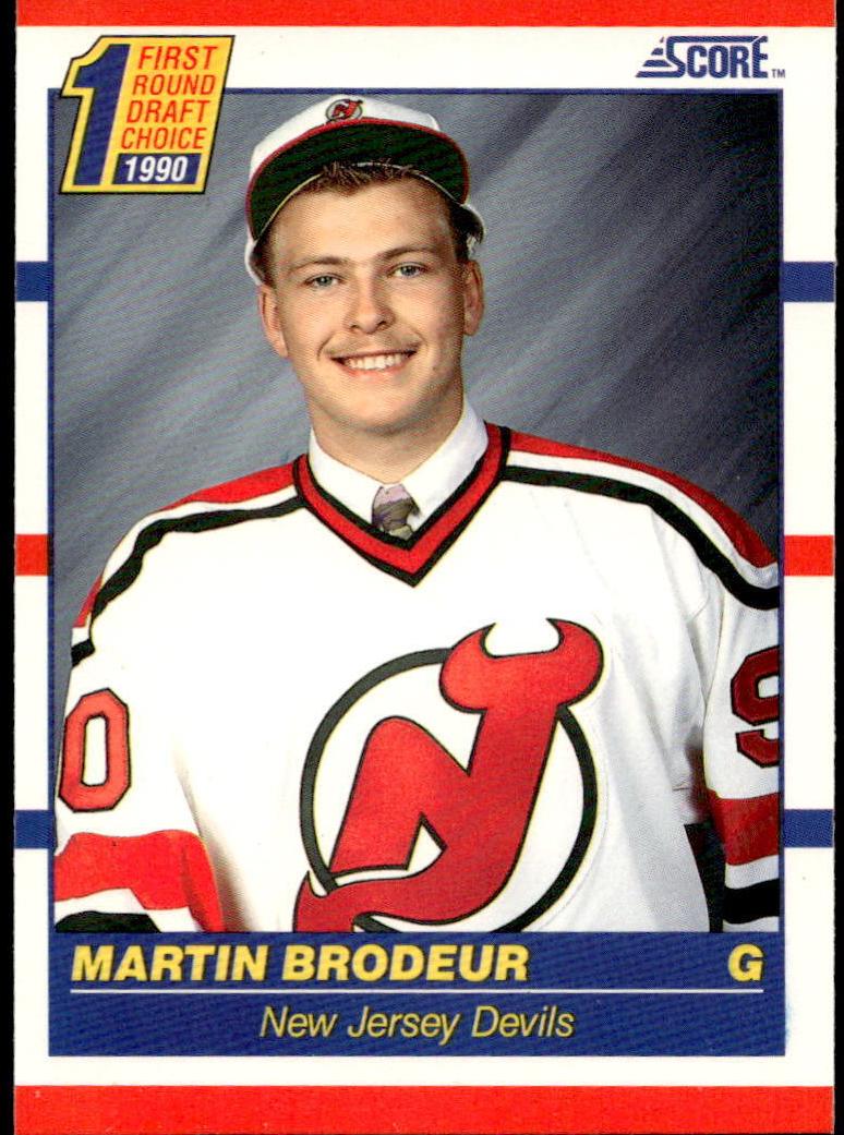 1990 Score Canadian Martin Brodeur #439 card