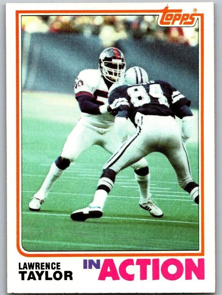 1982 Topps Lawrence Taylor #435 card