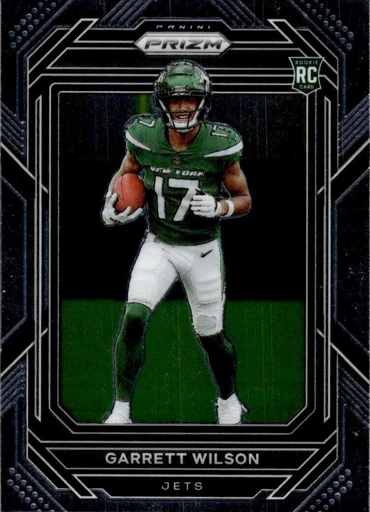 Garrett Wilson 2022 Prizm Football card